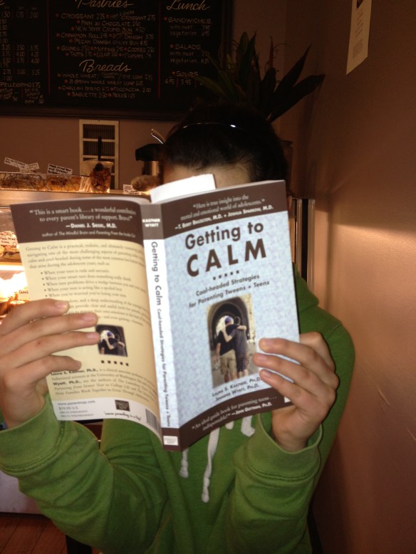 I'm not the only member of the family interested in this book.