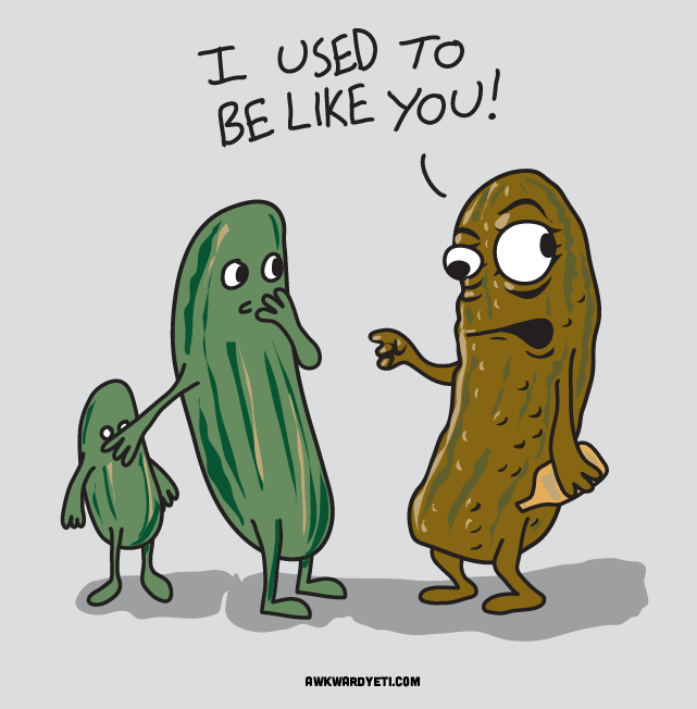 pickle cartoon